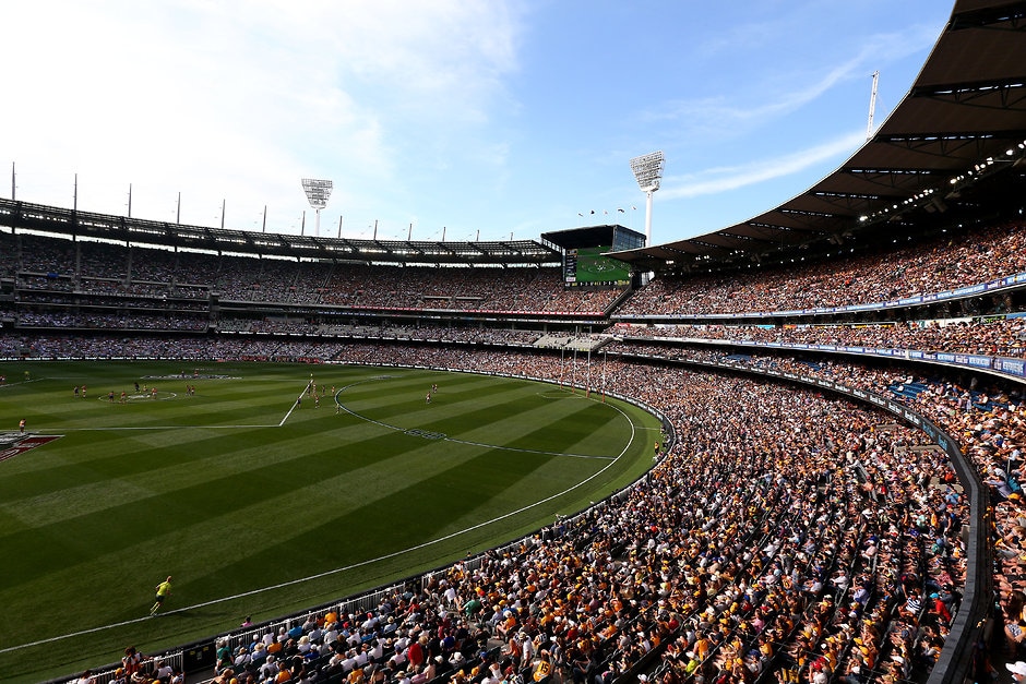 2015 Toyota AFL Grand Final - Hawthorn v West Coast A countdown clock will feature at the MCG in the second half this season, but not for the final two minutes - ${keywords}